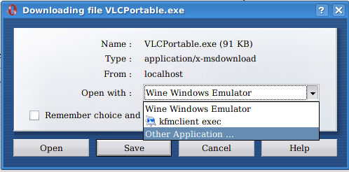 新しいダウンロードダイアログ
